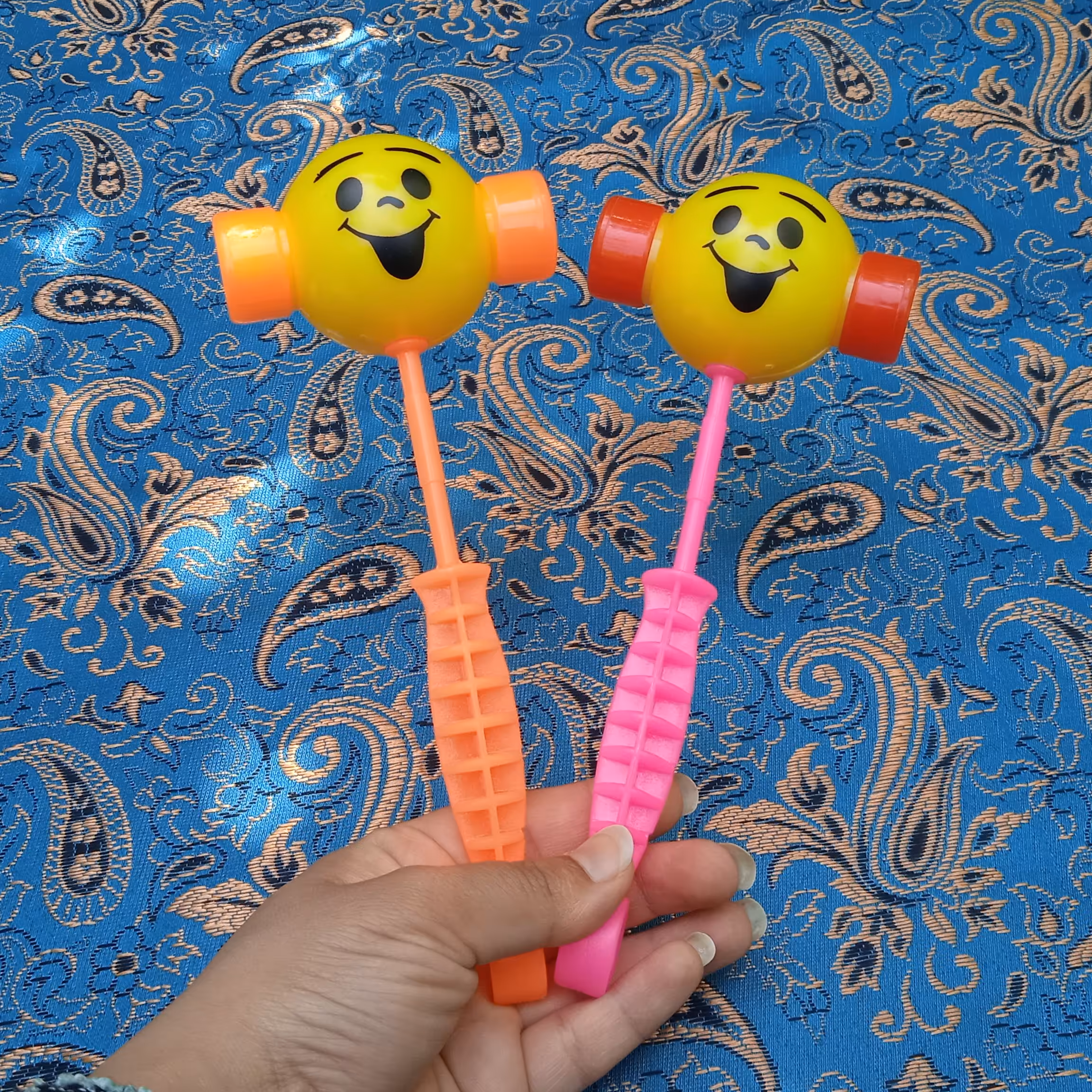 اسباب بازی جغجغه چکشی بوقی نوزادی سیسمونی