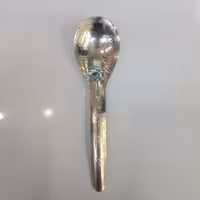 قاشق آجیل مسی سفید قلع شده زنجان