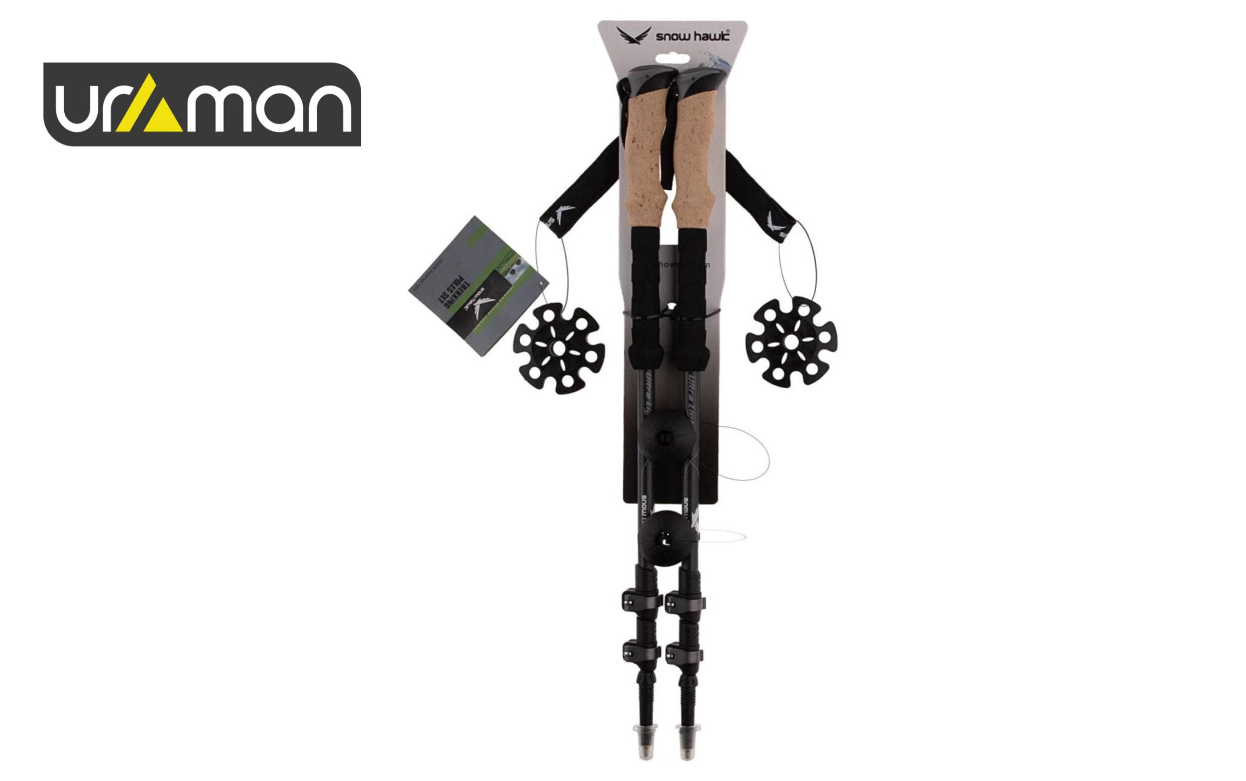 باتوم کوهنوردی کلیپسی اسنوهاک کربن مدل SnowHawk Climbing Baton SN-310
