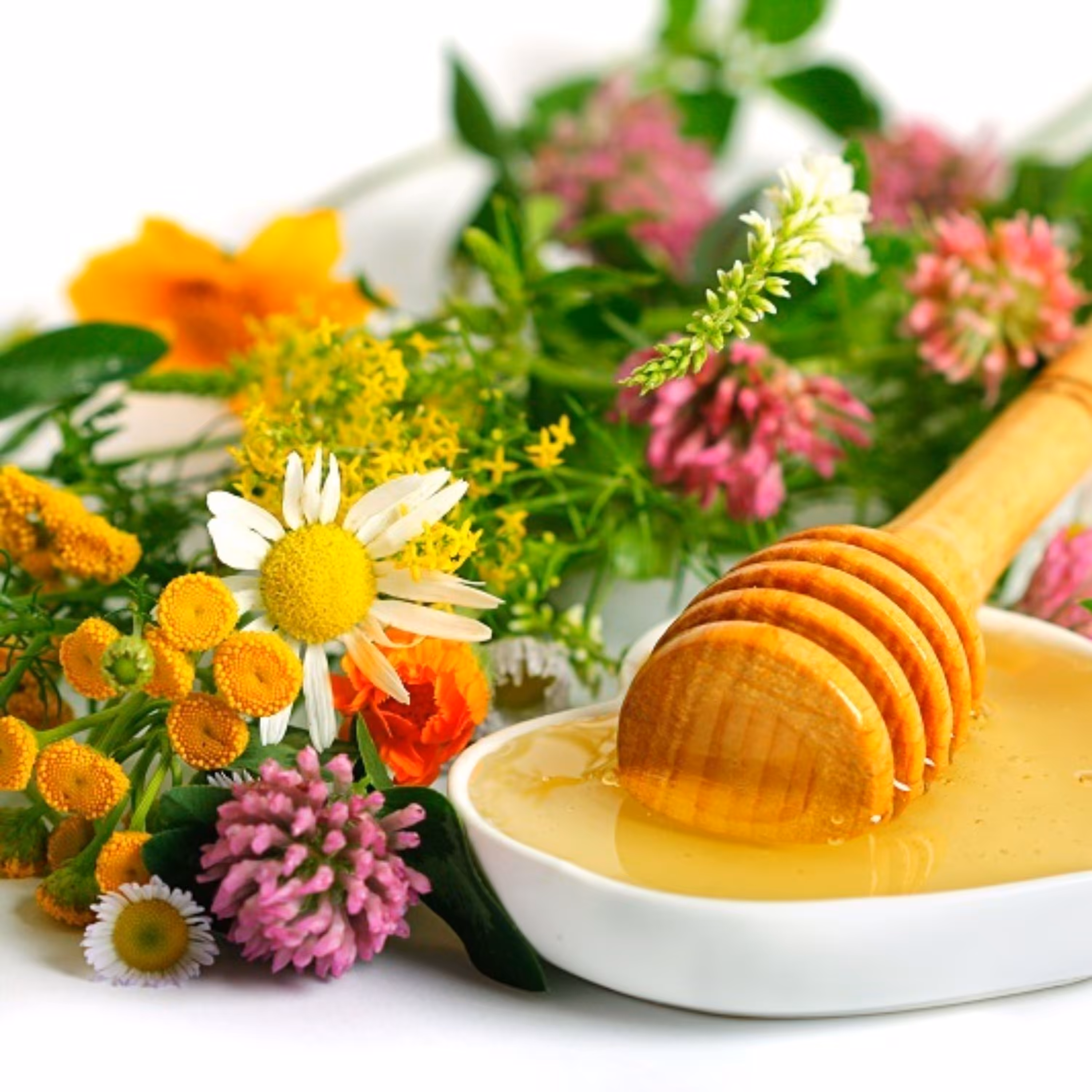 عسل 40 گیاه اورگانیک 100 طبیعی