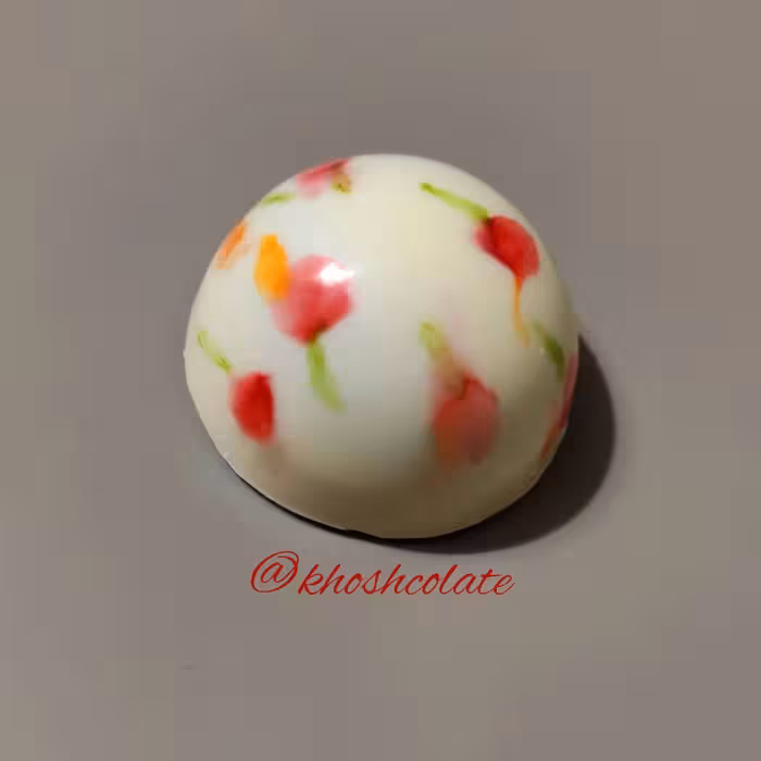 شکلات بن بن وزن تقریبی هر کدام 16 گرم بسته 10 تایی فیلینگ کارامل شکلات شاتوت