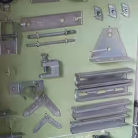 پروفیل و اتصالات فلزی (پس کرایه)