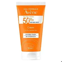 ضد آفتاب بدون رنگ اون Avene مدل Invisible Finish حجم 50 میل | SPF50 پوست خشک و حساس