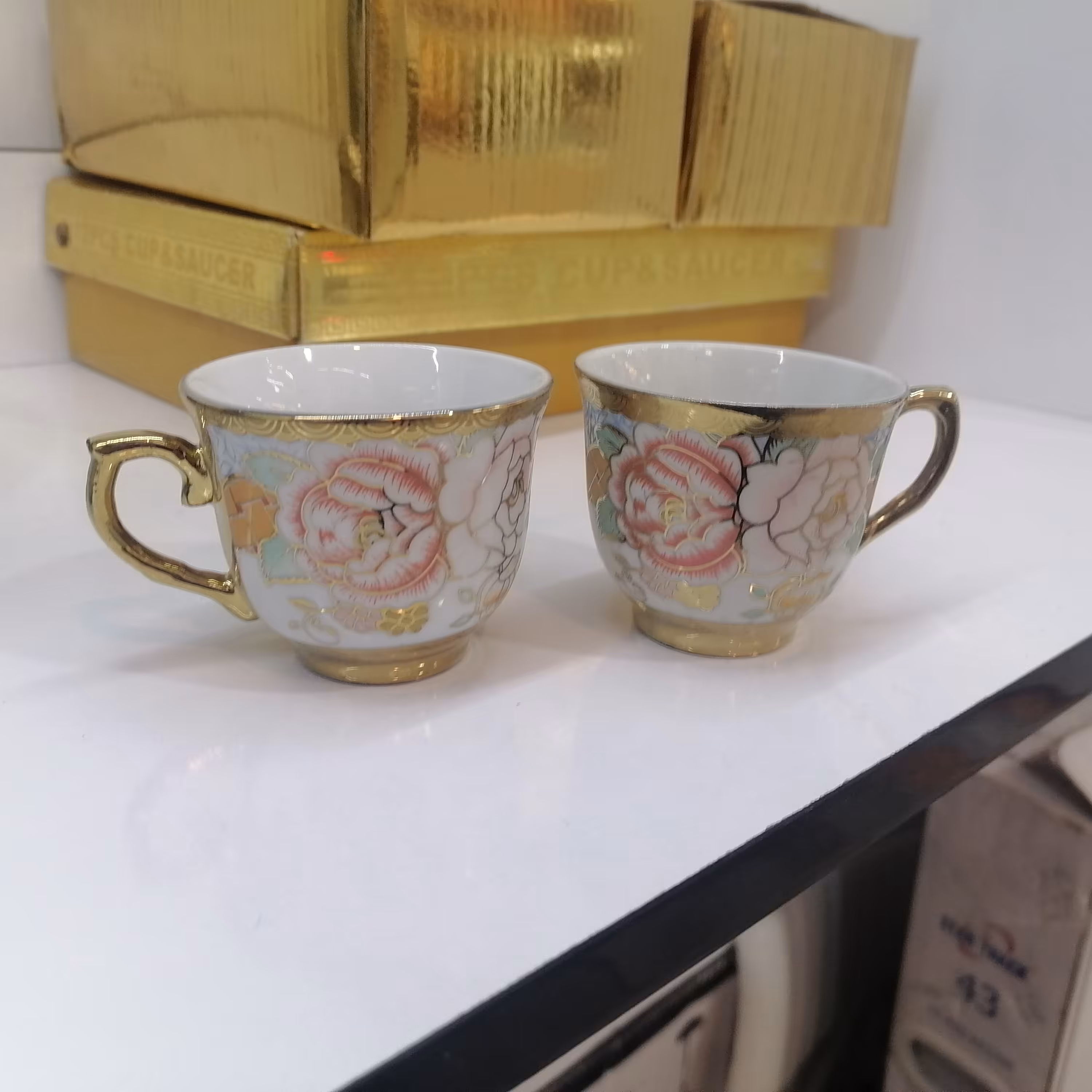 سرویس فنجان تک قهوه خوری 6 نفره