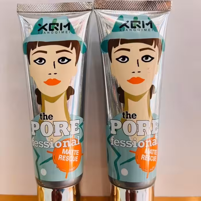 پرایمر مات کننده ژلی بیرنگ XQM(پایه و زیرساز آرایش)دارای بافت سبک،فاقد چربی