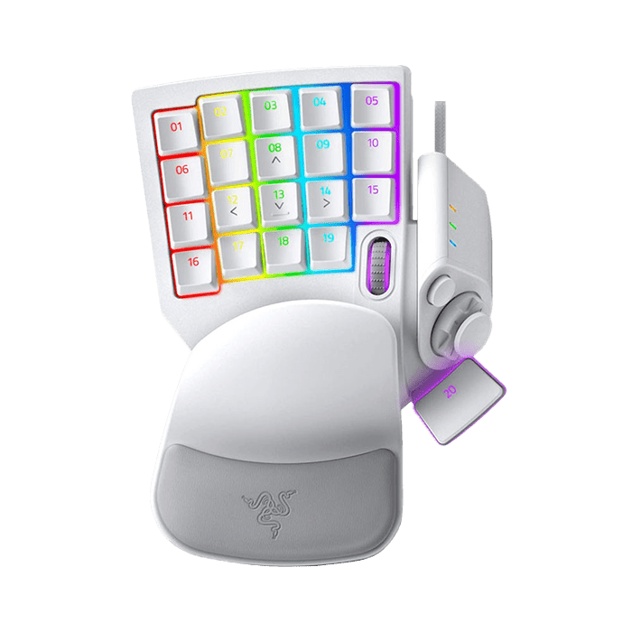 مشخصات قیمت و خرید کي پد ريزر مدل Razer Tartarus Pro mercury