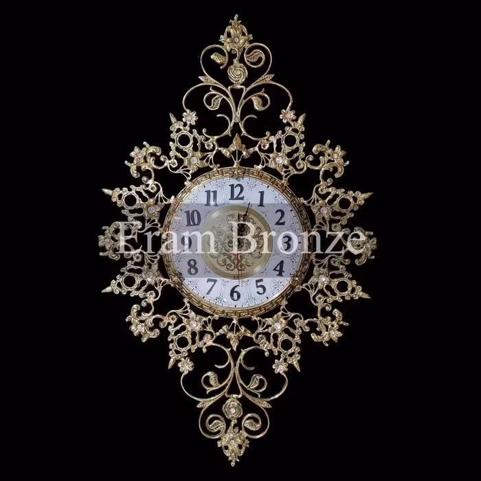 ساعت برنجی مدل اذین