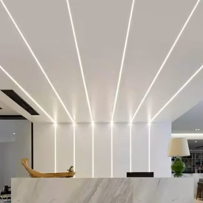 لاینرکد S02عرض 16mm(نور خطی پراتراکم گارانتی 1ساله)بدنه آلومینیومی مشکی ،رنگ نور با انتخاب شما