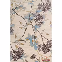 فرش ماشینی  ساوین طرح 7260 کرم