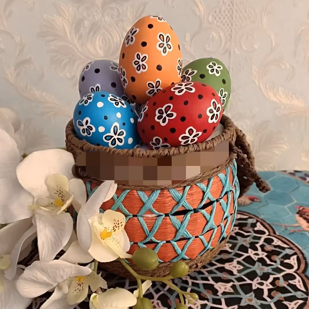 تخم مرغ سفالی در انواع رنگها تعداد 20عدد به بالا