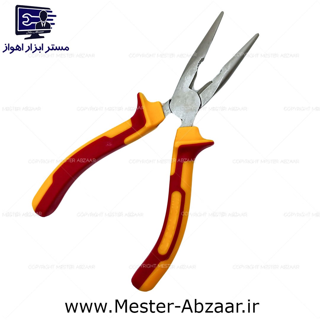 انبردست دم باریک هانتر 8 اینچ کروم وانادیوم مدل HUNTER 015