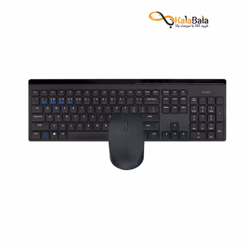 خرید و قیمت ست ماوس و کیبورد رپو مدلRapoo 8110M Wireless