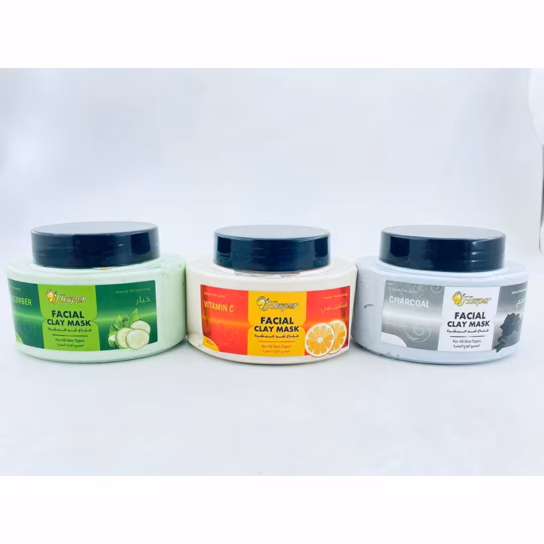 ماسک گچی صورت کاسه ای خاک رس هسپر 300 گرمی