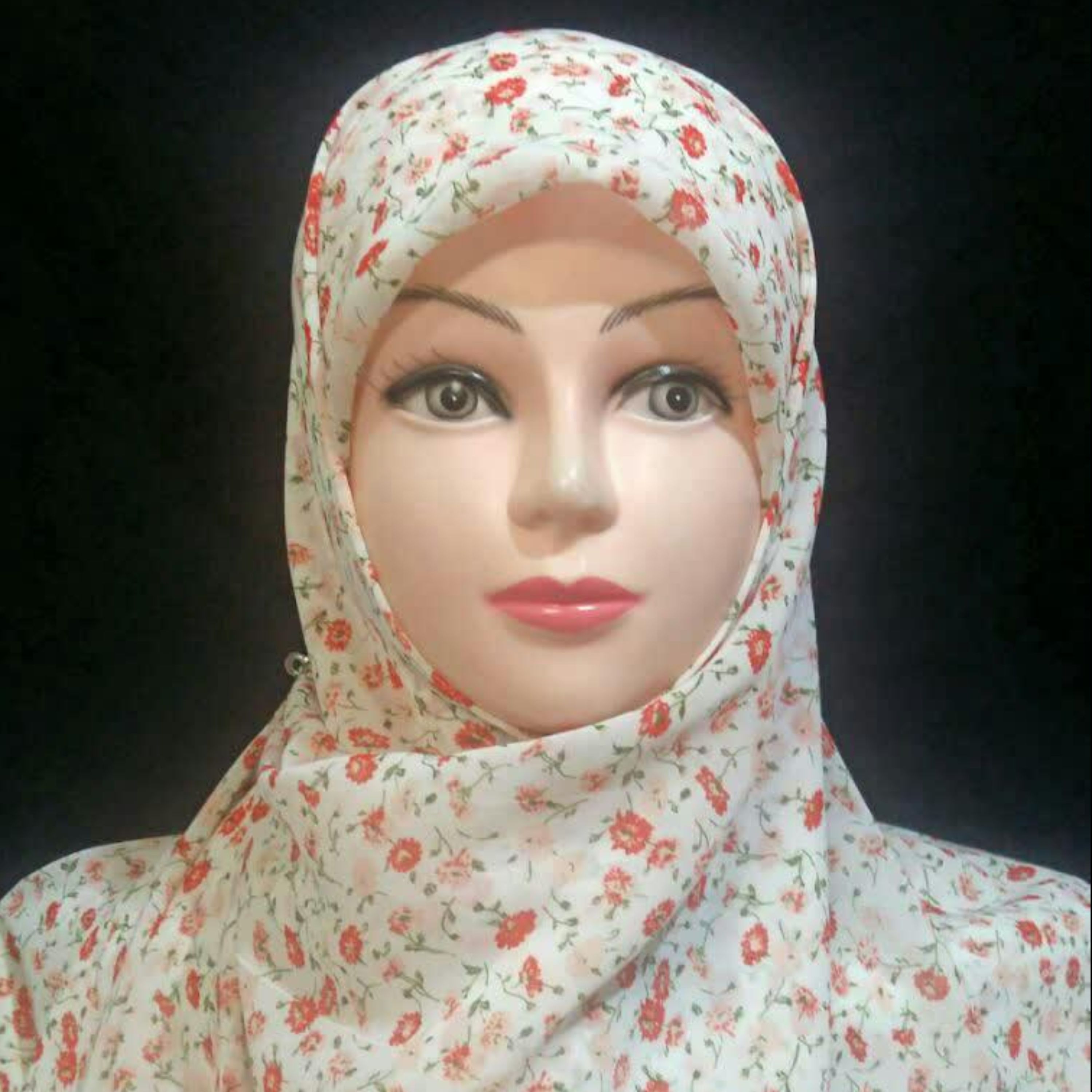 ست روسری و ساق حریر نوجوان 6