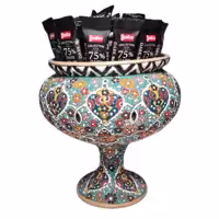 شکلات تلخ 75 درصد سایرو در بسته‌بندی 770 گرمی سلفونی 