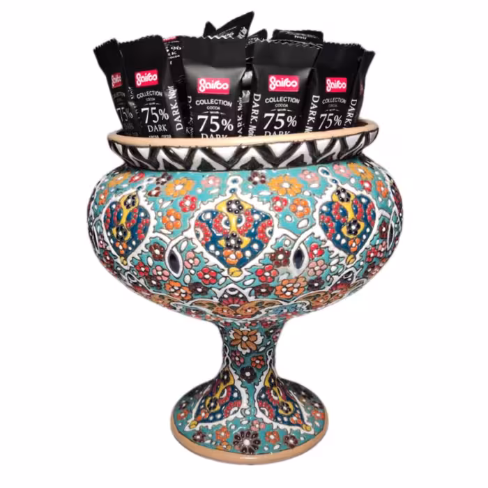 شکلات تلخ 75 درصد سایرو در بسته‌بندی 770 گرمی سلفونی 