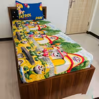 ملحفه روتختی کشدار تشک تخت تکنفره مدل داگ نگهبان(1 نفره)