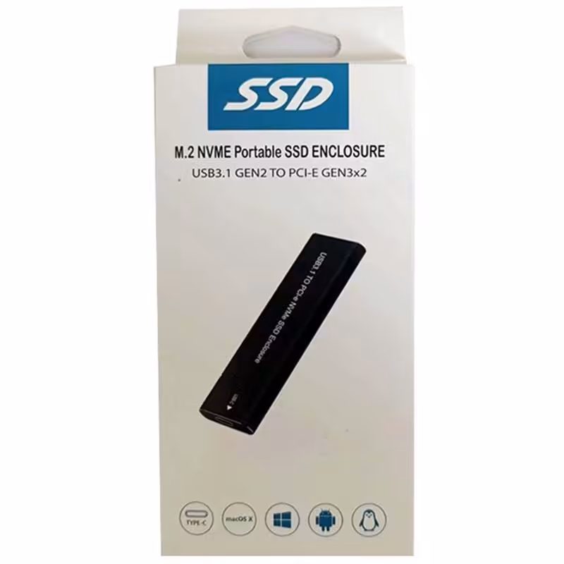 باکس SSD M2 تایپ سی USB3.1 ونتولینک Venetolink