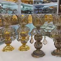 شمعدان جفتی لاله سایز کوچک 