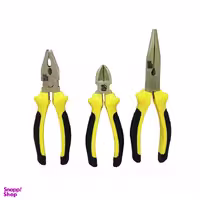 انبر دست، سیم چین و دم باریک مدل بیگ بر (Big Bear) کد YP-KA-8-7-6INCH مجموعه 3 عددی