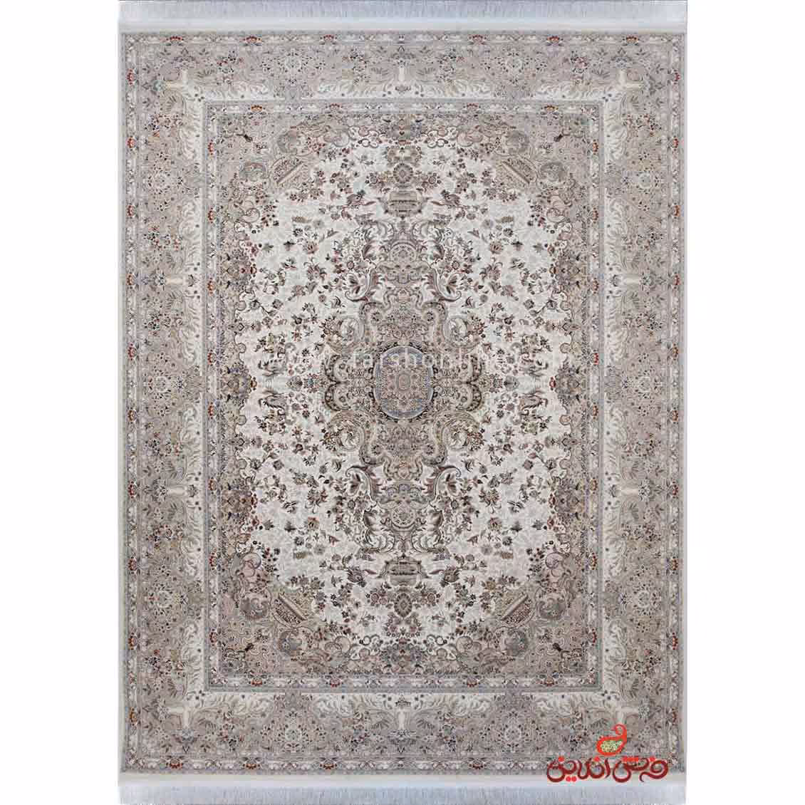 فرش برلیان طرح تبریز کرم