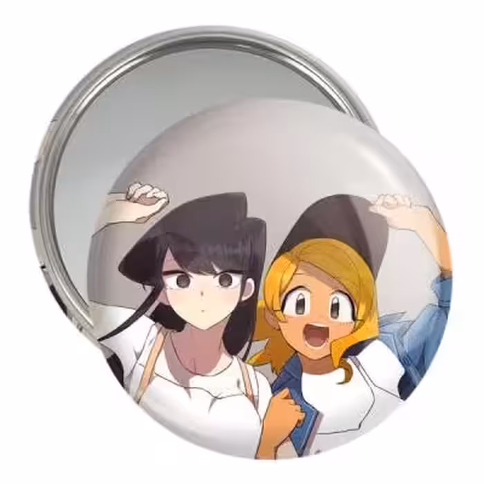 آینه جیبی خندالو مدل مانباگی انیمه کومی سان کد 16089