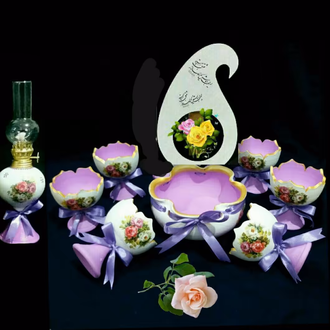 هفتسین بهمراه چراغ فیتیله ای