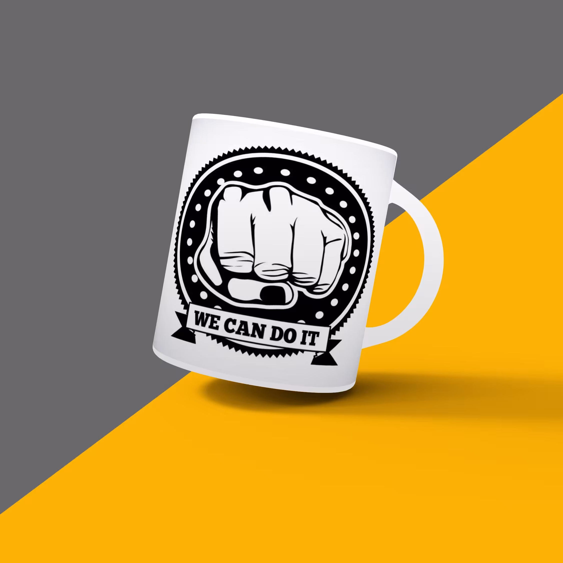 ماگ طرح مشت کد397