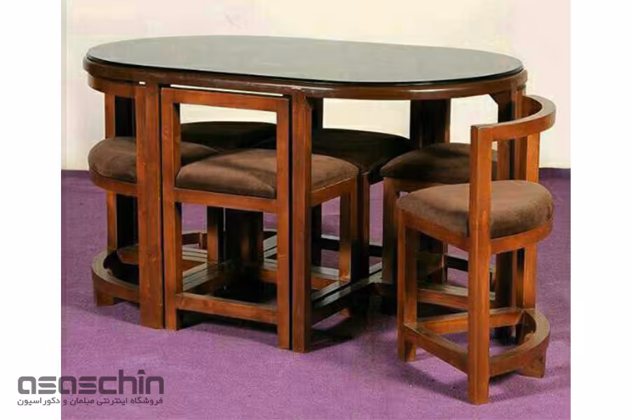 میز ناهار خوری کم جا