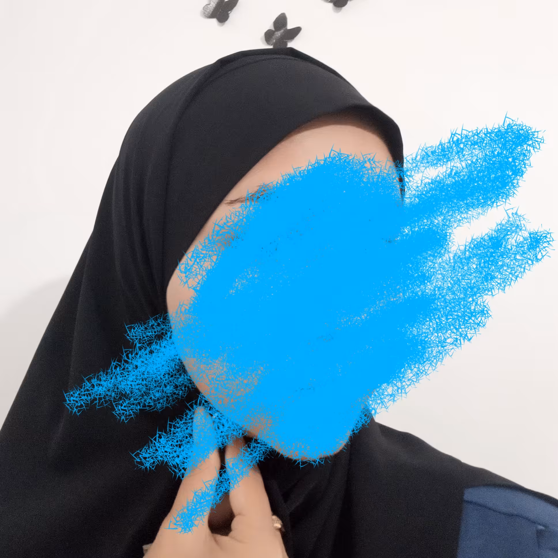 هد شال ساده مشکی