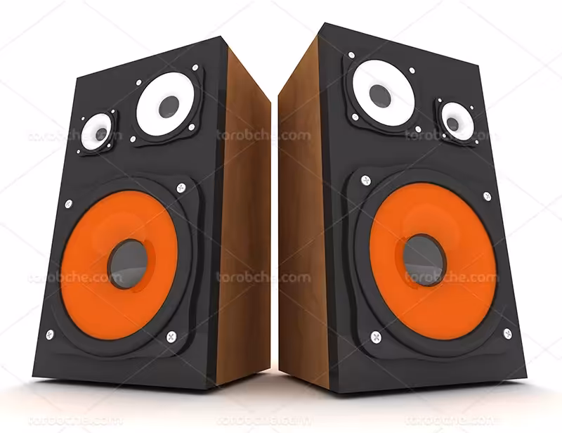 عکس اسپیکر باکیفیت | گرافیک با طعم تربچه