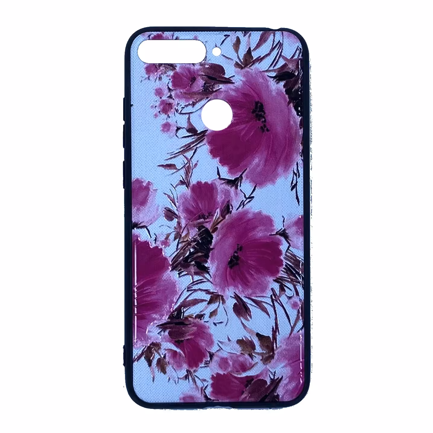 کاور مدل BS992  طرح گل مناسب برای گوشی موبایل آنر 7A و HONOR 7A