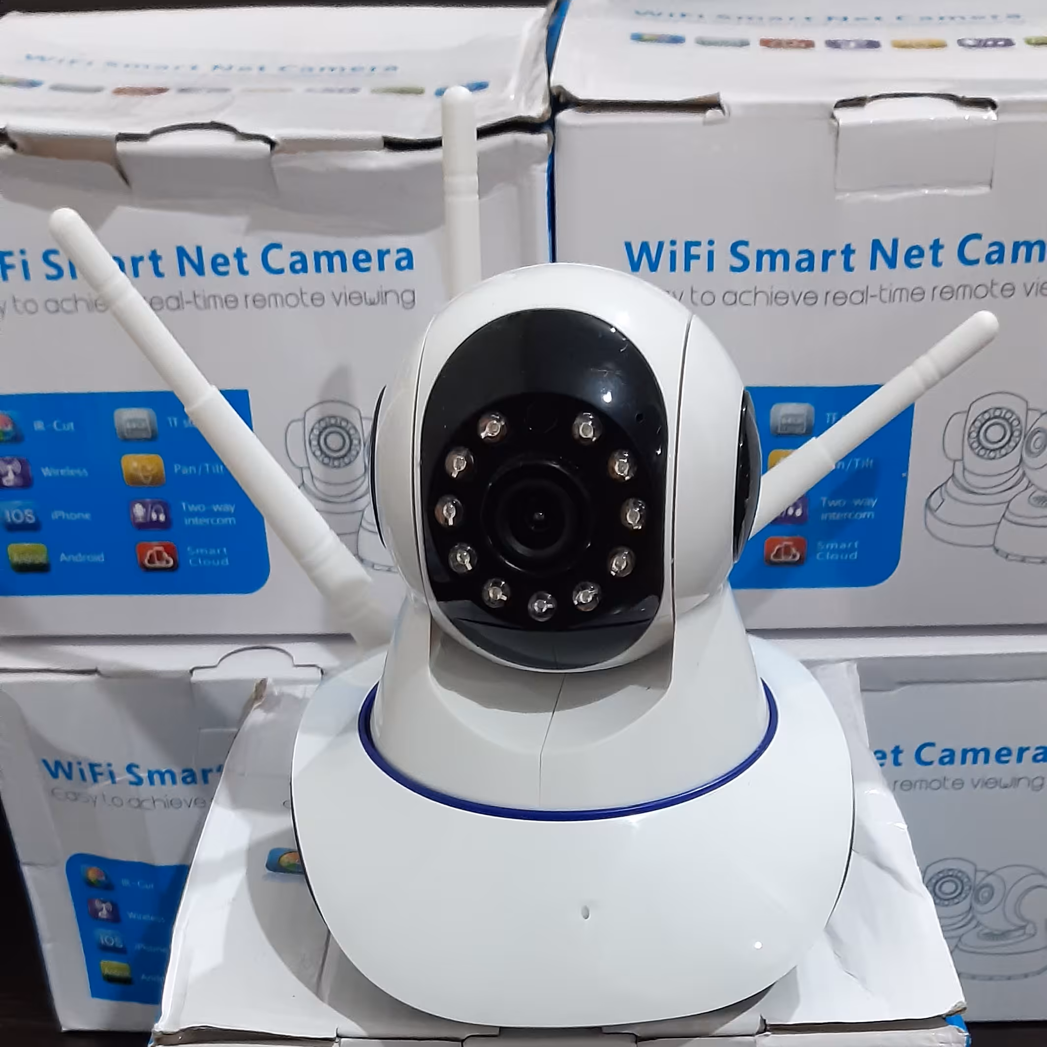 دوربین Baby Cam V380proوای فای چرخشی دید در شب مادون قرمز تعقیب سوژه 