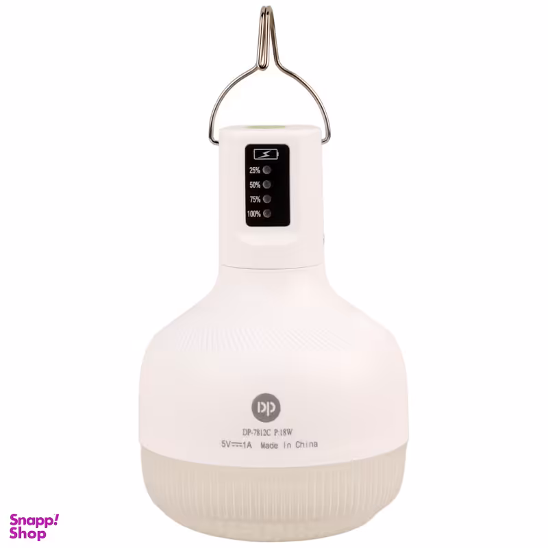 چراغ آویز چادر دی پی مدل 7812C 18W