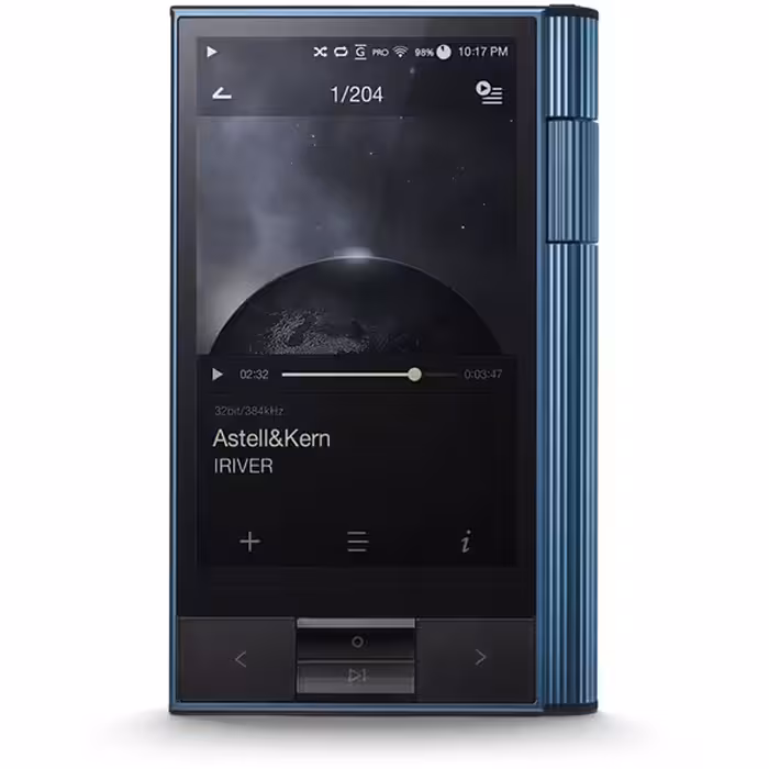 موزیک پلیر حرفه ای Astell&amp;Kern استل اند کرن و آمپ هدفون مدل KANN Portable Audio Player آبی - Hiapple.ir