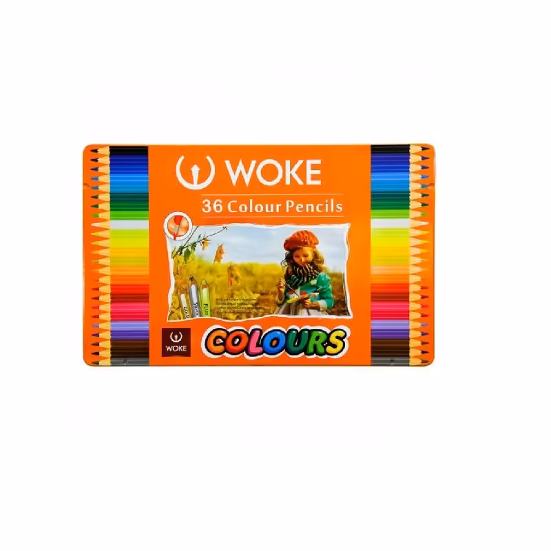 مدادرنگی  فلزی تخت ووک 36 رنگ