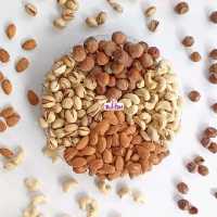 آجیل چهارمغز خام 500 گرمی اعتماد اعلا و تازه
