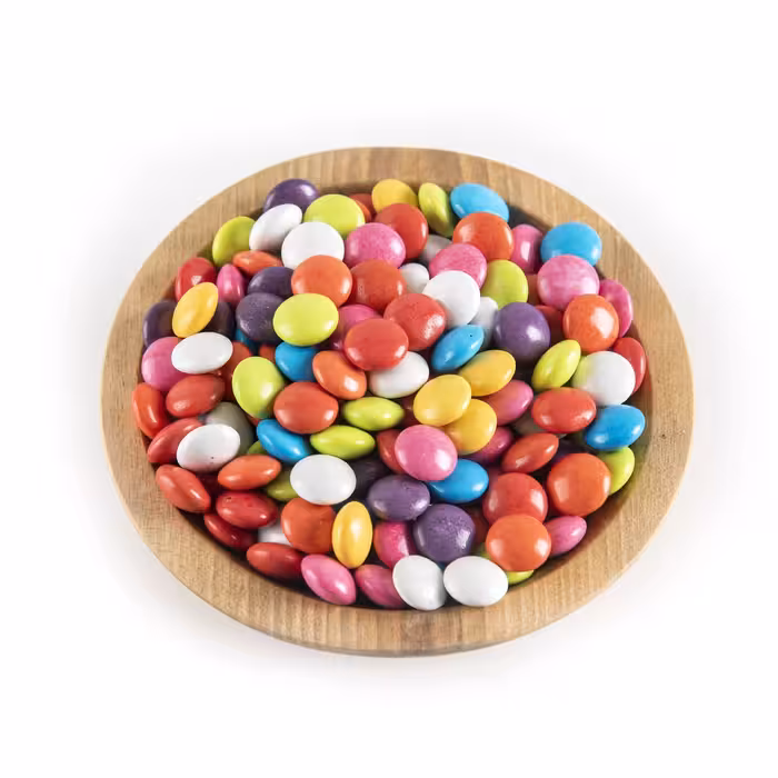 شکلات اسمارتیز فله ای، بسته بندی 250 گرمی 