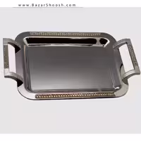 ست سینی جفتی استیل یونیک مدل UN-3827