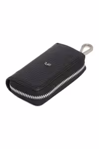 جلیقه کلید مشکی مردانه و زنانه چرمی سیاه A41 اورجینال Tergan