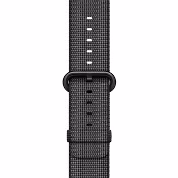 بند ساعت اپل واچ 42 میلی متری سری Woven Nylon رنگ مشکی