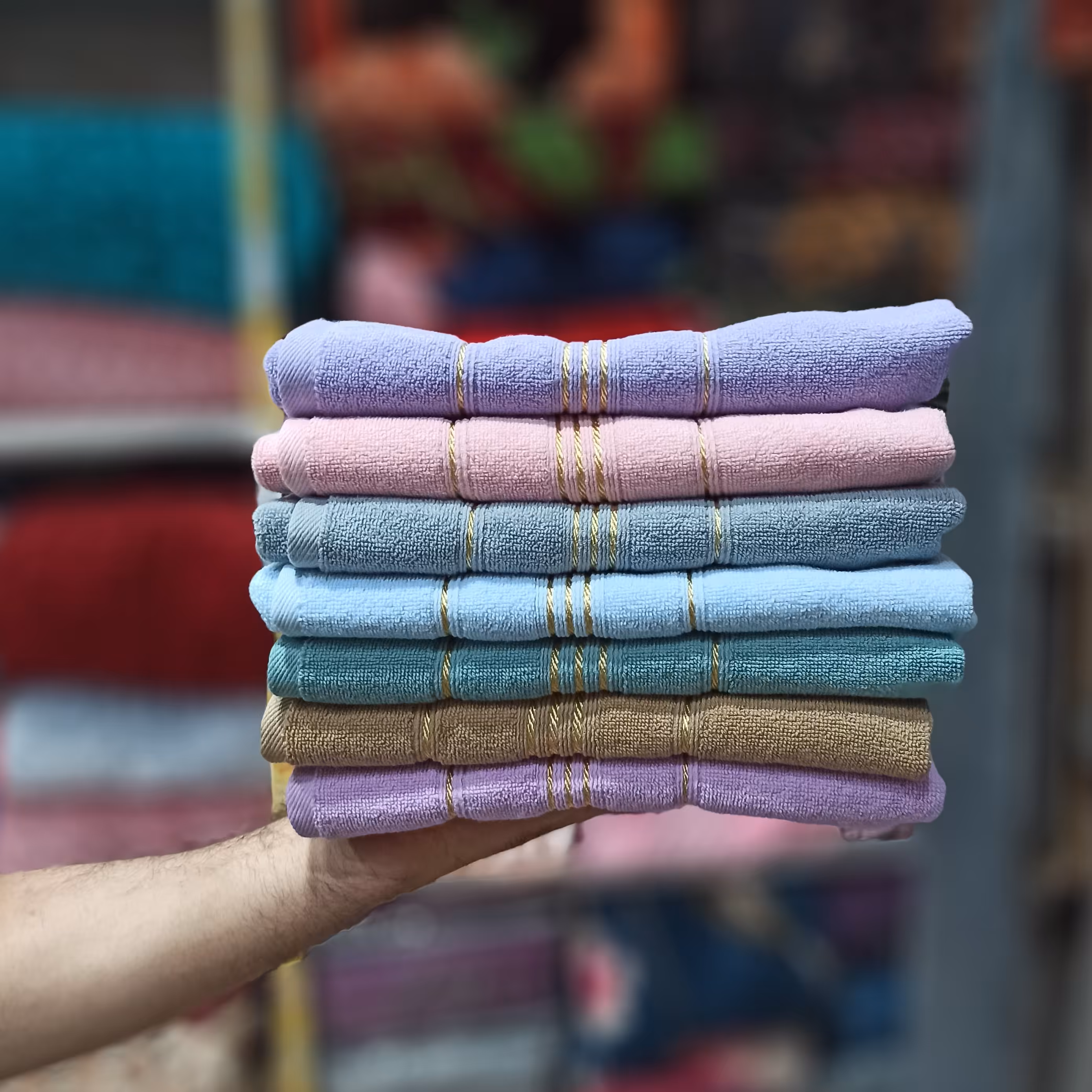 حوله دستی سلین سایز 40در80 سانتی متر