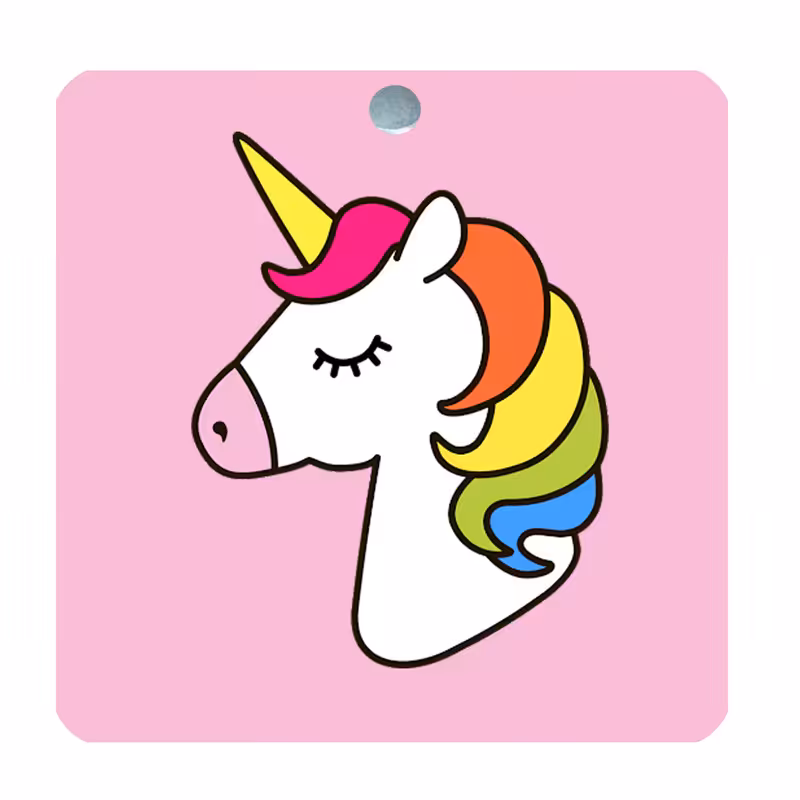 آینه جیبی مدل یوینکورن اسب تک شاخ کد Ay-185