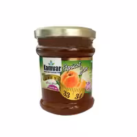 مربای زردآلو بدون شکر و رژیمی 290 گرمی کامور