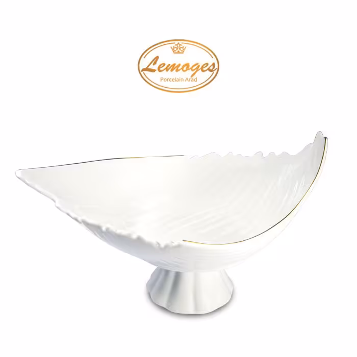 کاسه کوبیک پایه دار میوه خوری لمون