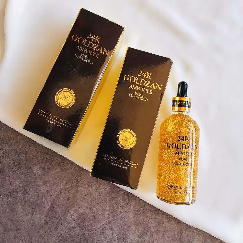 سرم طلا گلدزن