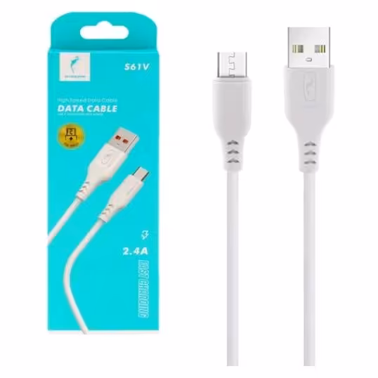 کابل شارژر موبایل  دلفیندهزینه ارسال پست پسکرایه 