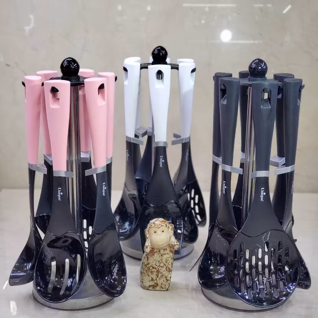 ست کفگیر و ملاقه رنگی آنتیک یونیک مدل 1120
سرویس کفگیر ملاقه unique