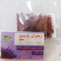 زعفران سرگل صادراتی نیم مثقالی(2.3گرم )یاسین بجستان (پس کرایه)