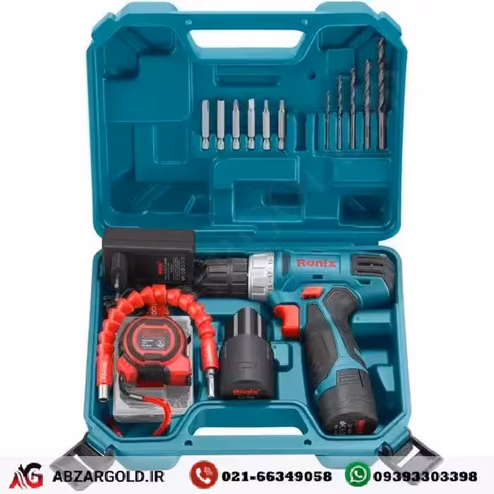 کیت شارژی 12 ولت 19 پارچه رونیکس مدل RS-8012